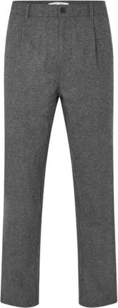 Sams&oslash;e & Sams&oslash;e Bertil Flannel Drawstring Trousers - Trousers - Hombre - Gris - 2XL