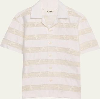Bode Tennis Lace Shirt