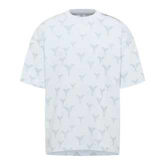 Carlo Colucci Tops, Heren, Blauw, 2Xl, T-Shirt