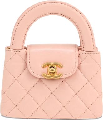Chanel Borsa tote trapuntata - Rosa