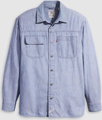 Levi's Auburn Worker overhemd voor heren in blauw
