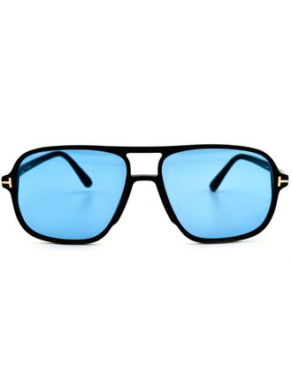 Ahlem pilot-frame sunglasses - Black