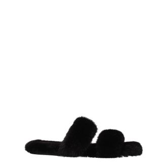 Saint Laurent Mules und Clogs f&uuml;r Damen Visone Schwarz