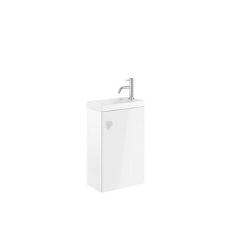 Crosswater Alo Toiletmeubel - 40x22cm - wit hoogglans