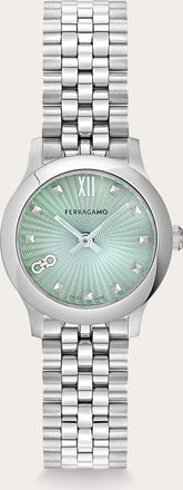 Ferragamo Women Ferragamo Duo Mini watch Green