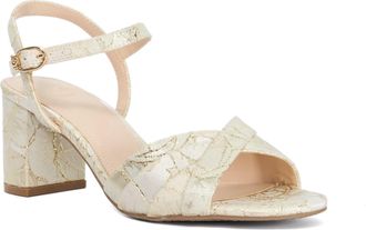 Dune London Ladies MALLORCA Block Heel Open Toe Sandals Size UK 3 Heeled Sandals