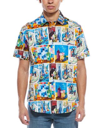 Robert Graham Wine & Dine Woven Shirt