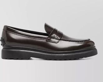 Tod's leather loafers