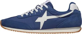 W6YZ Suede and technical fabric sneakers Samoa-Uni. - Heren - Sneakers - Blauw - 39 EU - Schoenen