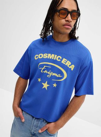 Djab Mens Mesh graphic T-shirt