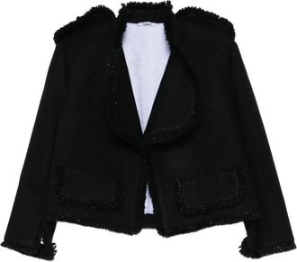 Parlor Jack met franje - Zwart