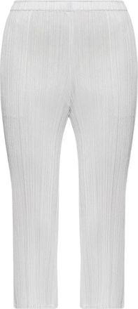 Pleats Please Issey Miyake pleated trousers - Grey