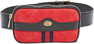 Gucci Marsupio con inserti - Rosso