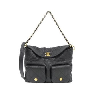 Chanel Pre-owned Caviar Skin Schoudertas - Dames - Pre-owned - Zwart - Maat: ONE Size Leer