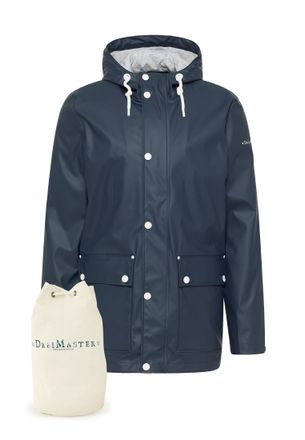 Dreimaster Dreimaster Anorak + Boodschappentas - SET Heren marine