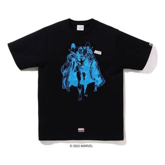 A Bathing Ape X MARVEL Dr. Strange T-Shirt Black 1I73-110-932-BLK