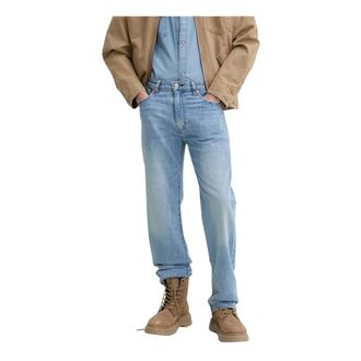 Levi's Jeans, Heren, Blauw, W34 L34, Katoen, 555 Relaxed Straight