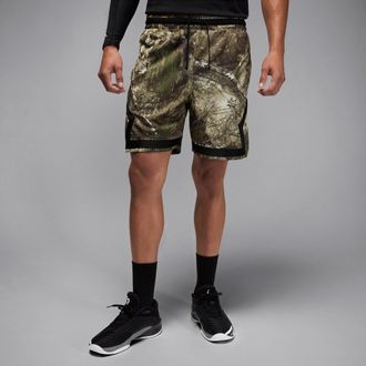 Nike Jordan Mens Jordan Sport Diamond Realtree Shorts in Black | HV2736-010