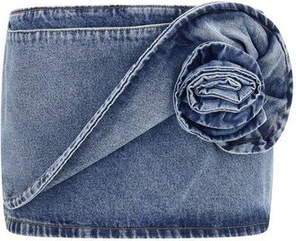Magda Butrym Cotton Mini Womens Skirt