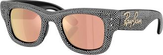Ray-Ban Wayfarer Puffer X A$Ap Rocky - unisex - Zonnebrillen - Veelkleurig - 47 MM - Nylon - Accessoires