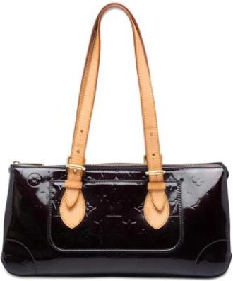 Louis Vuitton Pre-owned Rosewood Avenue - Dames - Vintage Schoudertas - Paars - ONE Size - Leer - Vintage