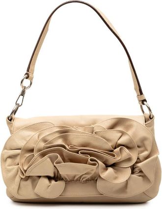Saint Laurent Pre-owned Saint Laurent Leather Nadja Rose Flap Bag Ladies 3NJEZMA0XCKFMCWG