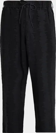 adidas x Y-3 Men & apos;s Deco Stitch Jacquard Track Pants