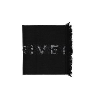 Givenchy Wool Logo Scarf