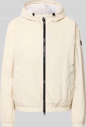 Peuterey Regular Fit Jacke mit Kapuze Modell Nigle in Ecru, Gr&ouml;&szlig;e 38
