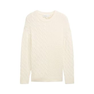 Tom Tailor Trui met ronde hals - Heren - Truien - Beige - Maat: XL