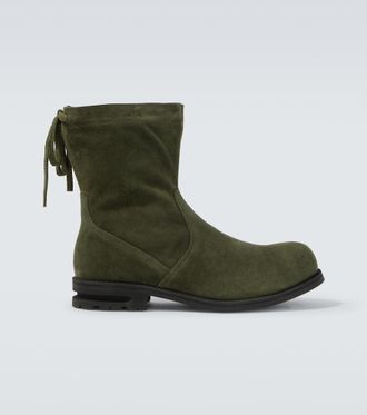 Kiko Kostadinov Farkas suede ankle boots