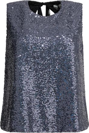 Semper Tops - Dames - Tops zonder mouwen - Grijs - S - Tops