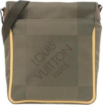 Louis Vuitton Vintage, unisex, Bruin, ONE Size, Pre-owned Damier Geant Companion Shoulder Bag