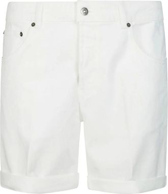 Dondup Derick Bermuda Shorts - male - Dondup - Casual Shorts - Beige - W30 - Shorts