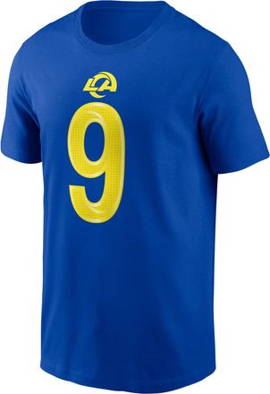 Nike Matthew Stafford Los Angeles Rams Nike Mens NFL T-Shirt in Blue | N1994EV9XF-XB9