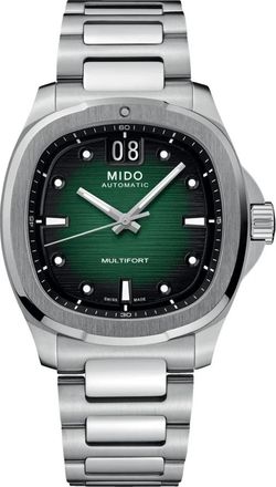Mido Multifort TV Big Date - Heren - Horloges - Groen - ONE Size - Accessoires