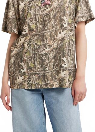 Boys Lie Sport Boyfriend Slub Tee In Camo