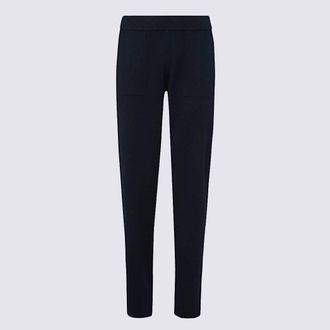 Malo Navy Cashmere Pants