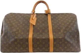 Louis Vuitton Pre-owned Weekend Bags, female, Brown, Size: ONE SIZE Pre-owned Monogram Boston Bag