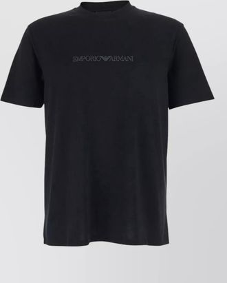Emporio Armani cotton logo t-shirt