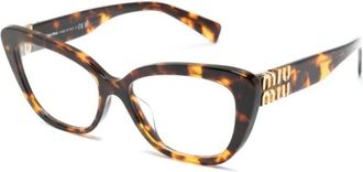 Miu Miu Optisch Montuur - Dames - Brillen - Bruin - 55 MM - Accessoires