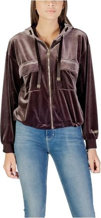 Liu Jo Mujer, Sudaderas, Marrón, Talla: M