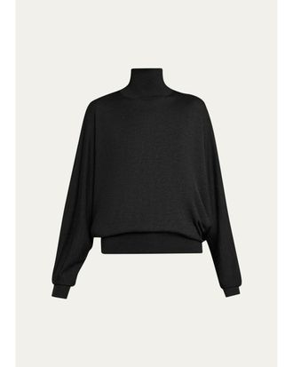 The Row Leith Turtleneck Knit Top