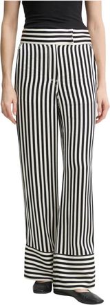 Day Birger Et Mikkelsen Gabin Wijde Broek - Dames - Wijde Broeken - Zwart - M - Broeken
