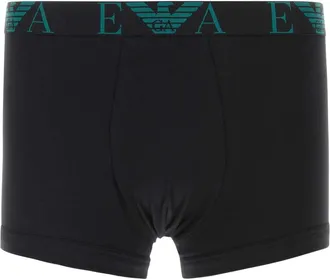 Emporio Armani Black Stretch Cotton Boxer Set