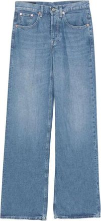 Dondup Wide Jeans - Dames - Loose Fit Jeans - Blauw - W25 - Jeans