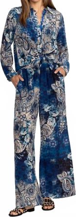 Johnny Was Smocked Waist Pant In Isobel