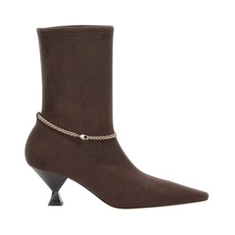 MARIA LUCA Heeled Boots, female, Brown, 7 UK, Nausica Stretch Boot