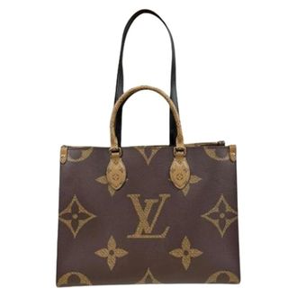 Louis Vuitton Pre-owned Vintage Monogram Reverse Tote Bag - Pre-owned - Mujer - Marr&oacute;n - ONE SIZE