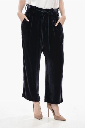 Pierre-Louis Mascia Chenille Trousers KNAPUR with Drawstring size Xs